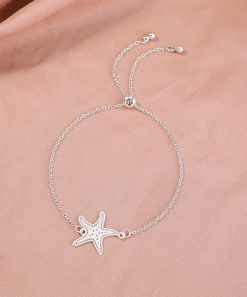 Silver starfish