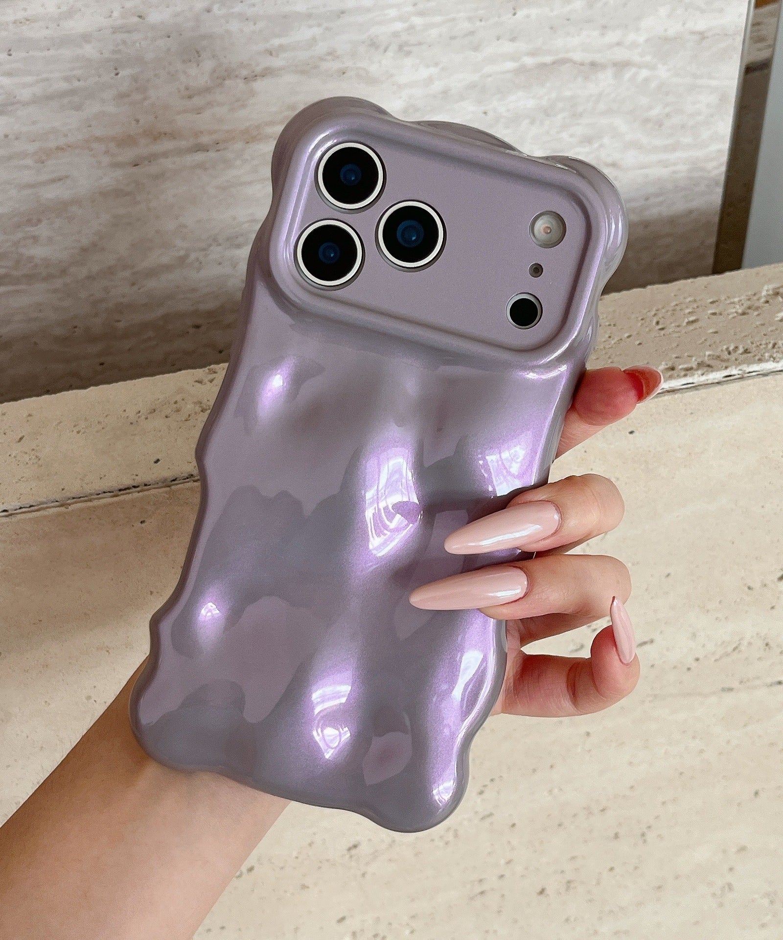 Simple Bubble Suitable For 16pro Max Phone Case 17 New Small Wave Case