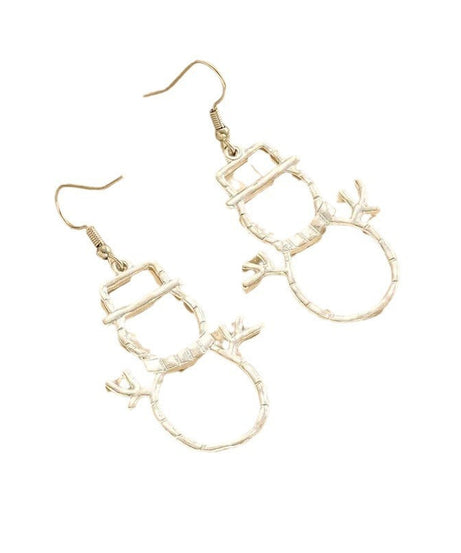 Snowman Earrings