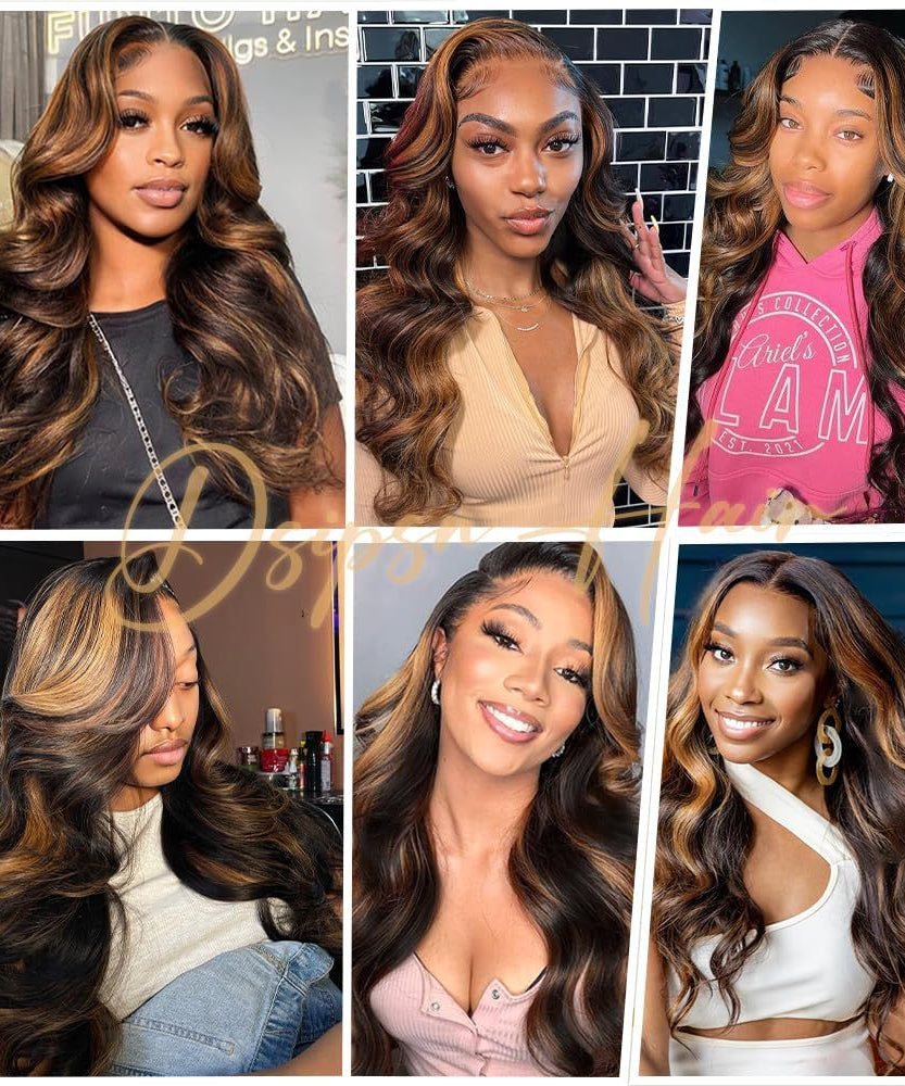 Brown Medium Long Curly Hair Big Wave