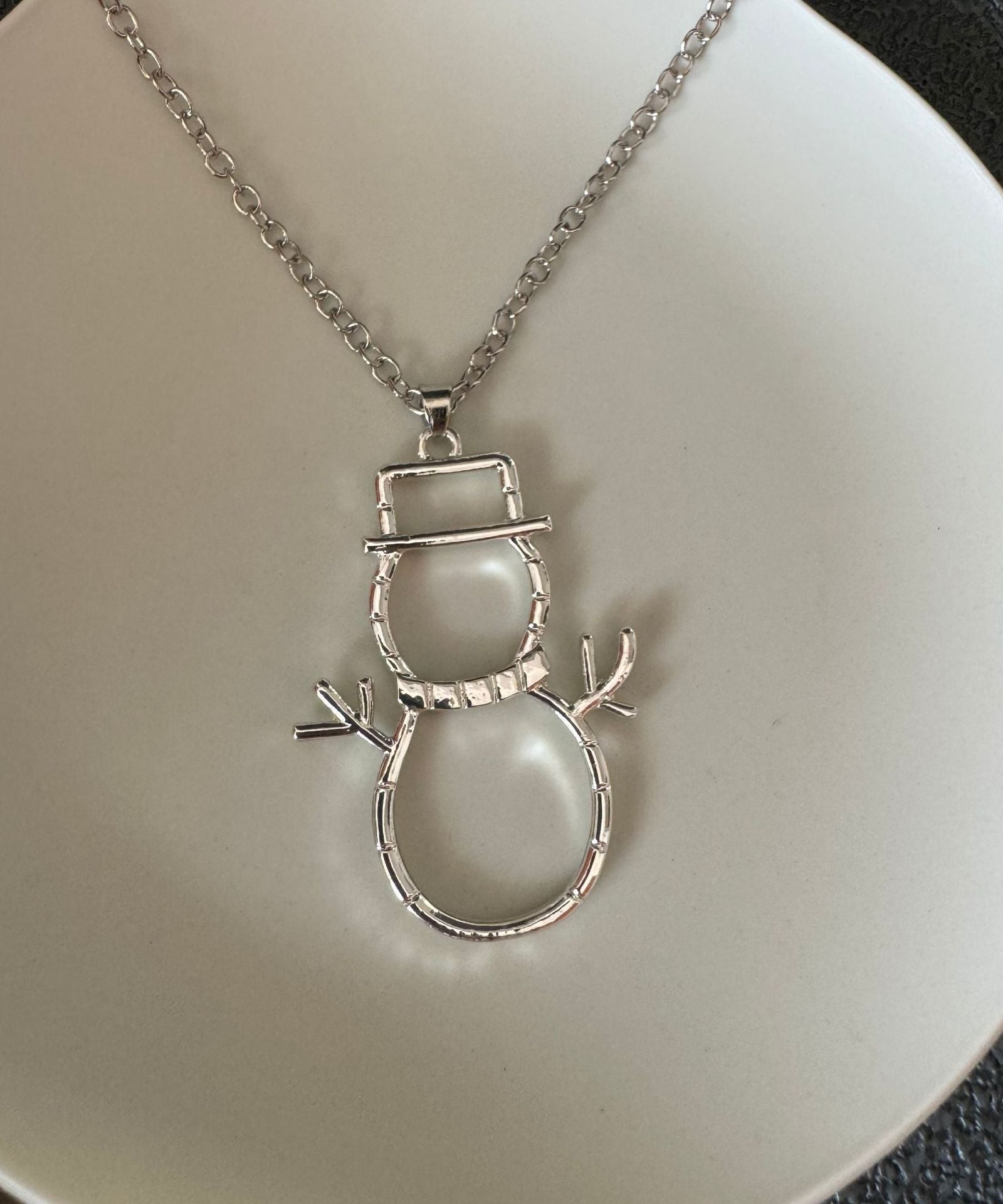 Snowman Earrings