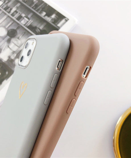 Hand painted love phone case