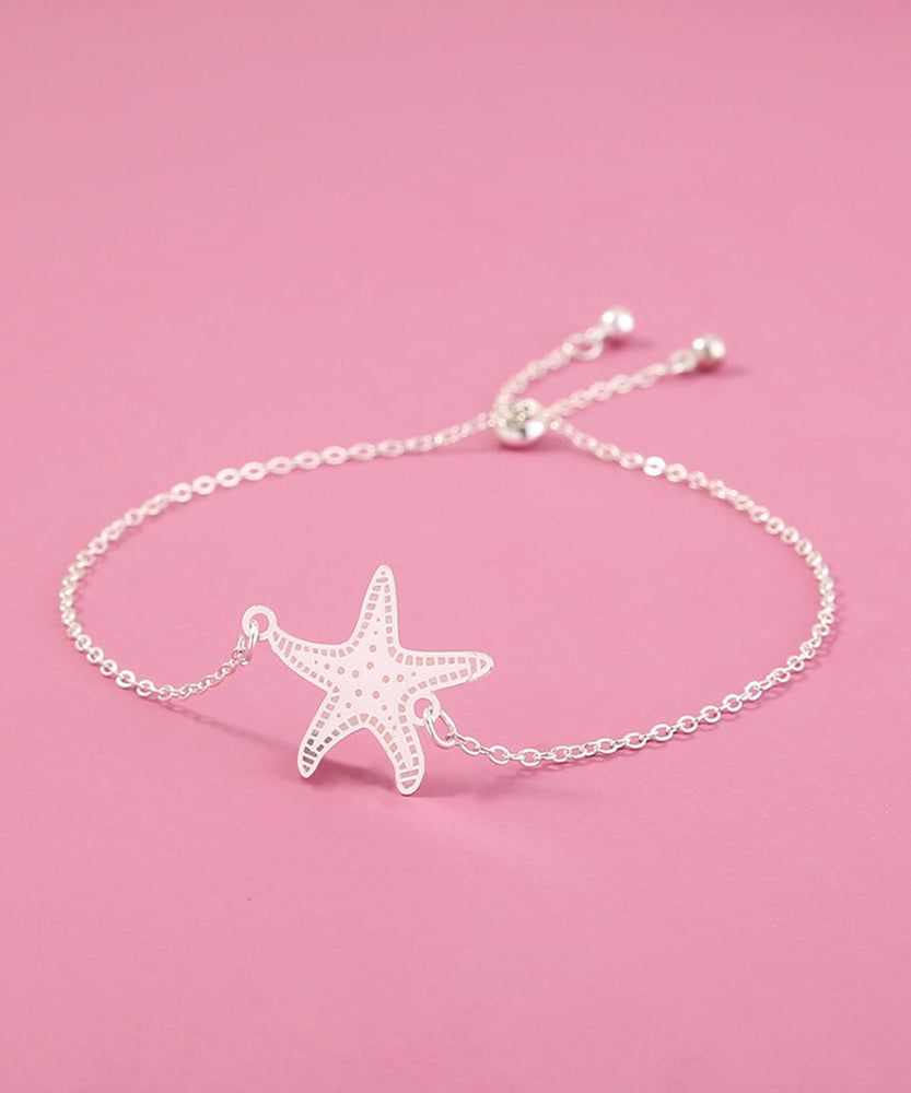 Silver starfish
