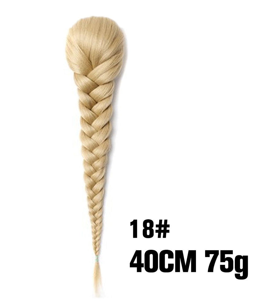 Synthetic Braided Fishtail Horse Tail Women's Wig