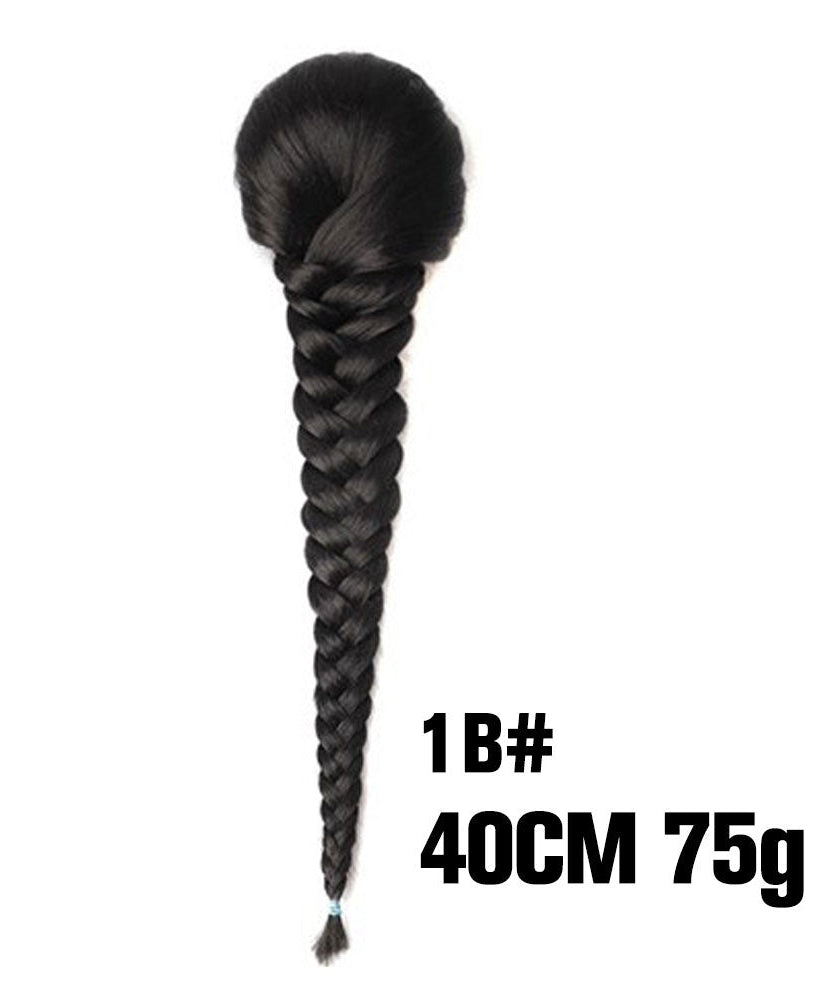 Synthetic Braided Fishtail Horse Tail Women's Wig