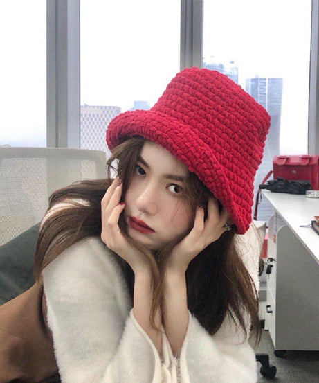 Coarse Wool Fisherman Hat