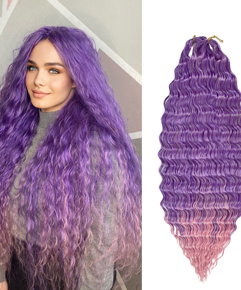European And American Russian Chemical Fiber Wigs