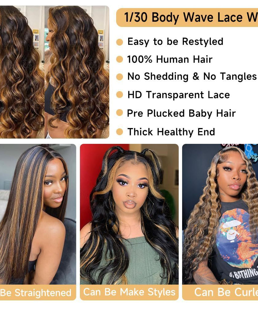 Cross-border New Wig European And American Ladies Front Lace Synthetic Wigs Brown Medium Long Curly Hair Big Wave