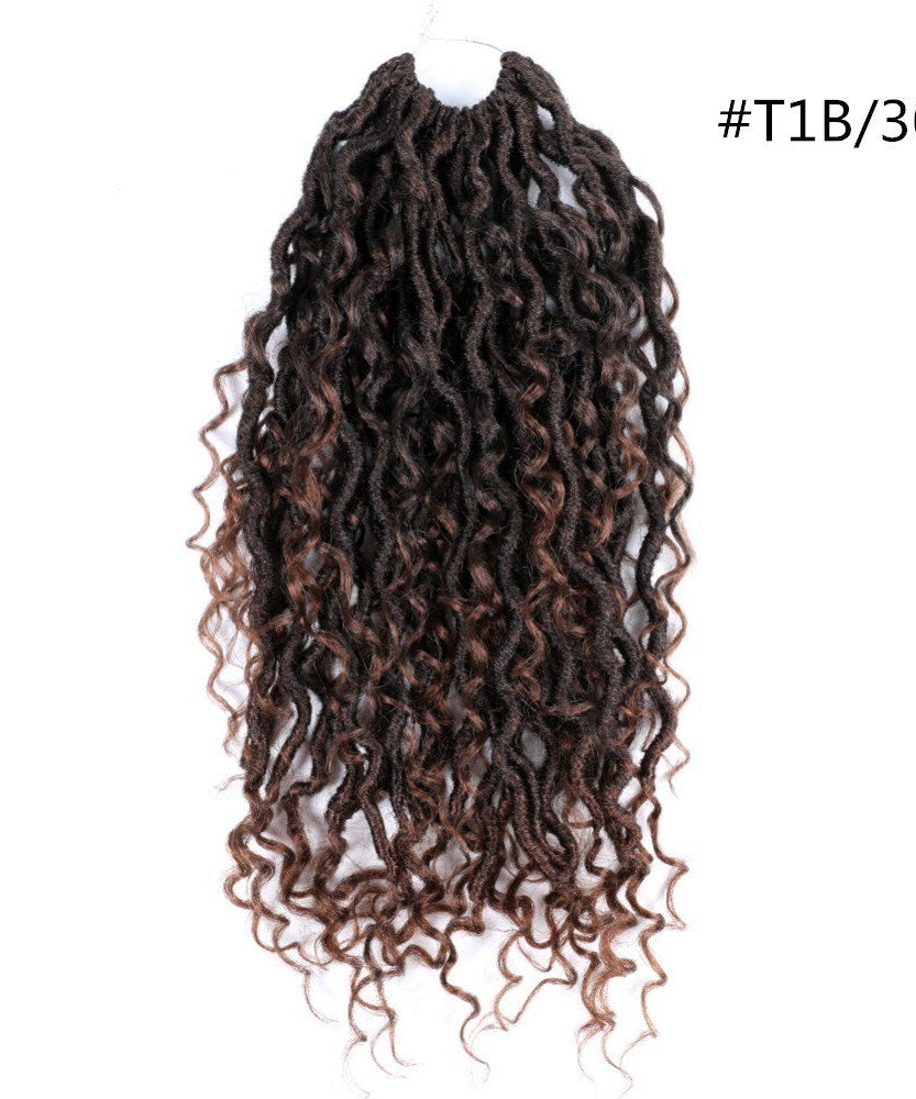 Dirty Braid With Chemical Fiber Crochet Hair