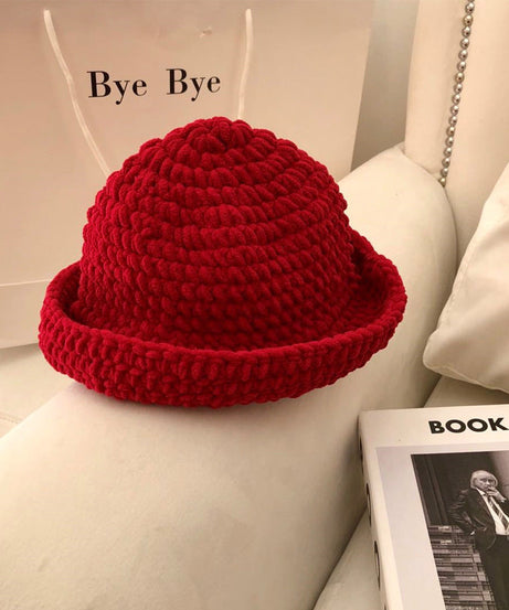 Coarse Wool Fisherman Hat