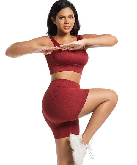 High Top Sports Yoga Suit Women