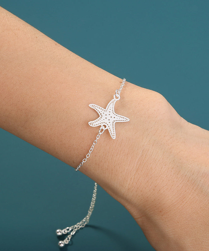 Silver starfish