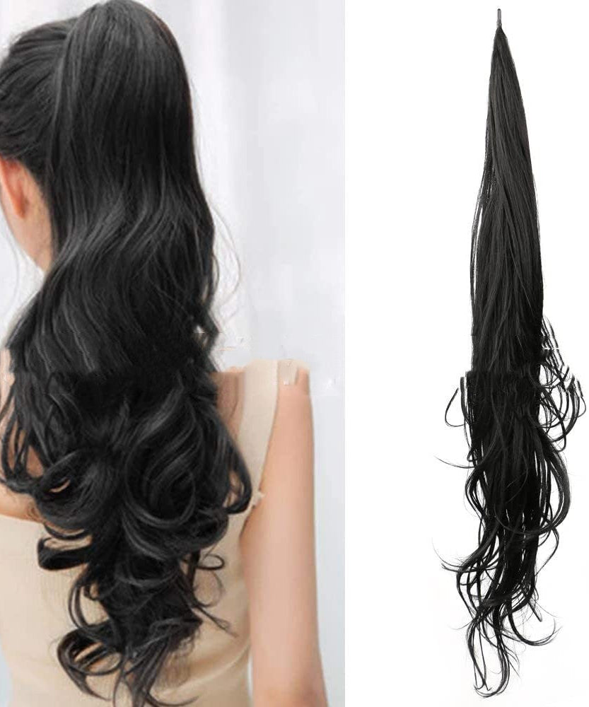 Chemical Fiber Wig Ponytail Wrap Wig