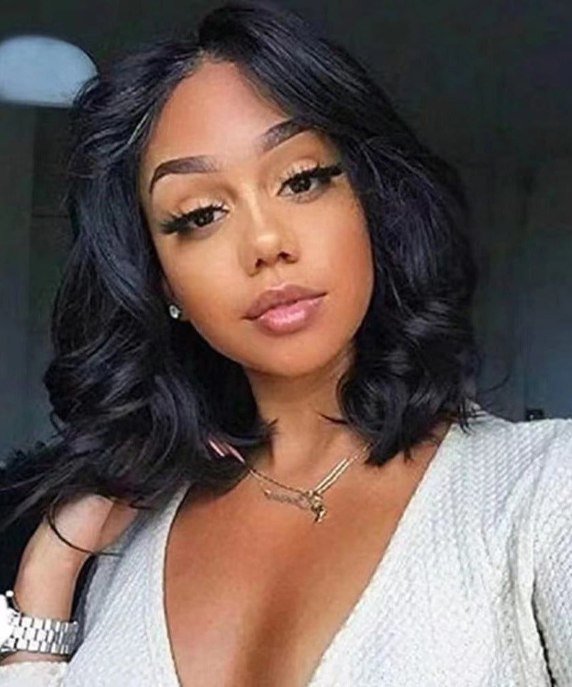 Women's Partial Short Curly Hair Synthetic Wigs Wigs Full-head Wig