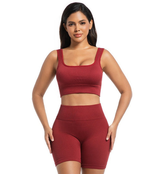 High Top Sports Yoga Suit Women