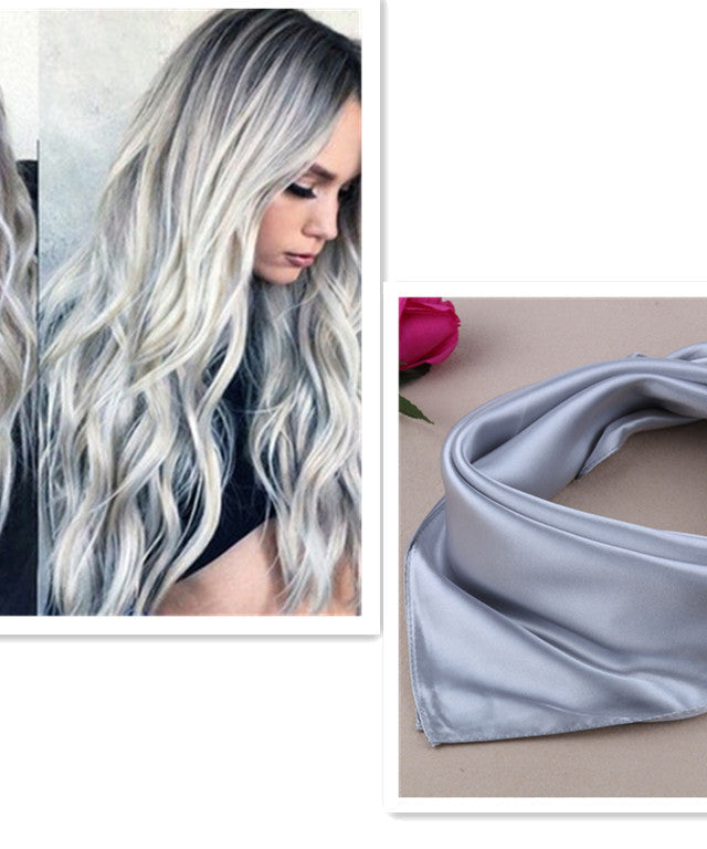European and American female long curly wigs