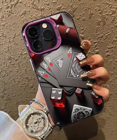 Card Dice 16 Phone Case Creative
