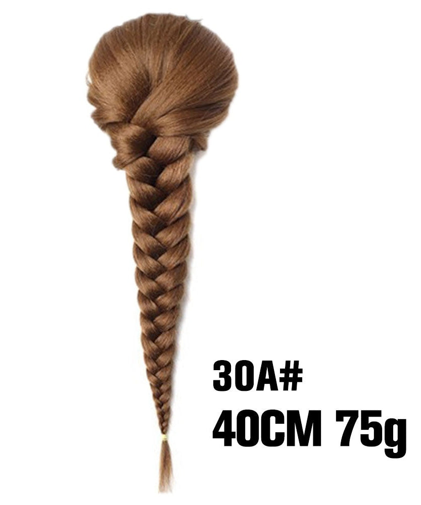 Synthetic Braided Fishtail Horse Tail Women's Wig
