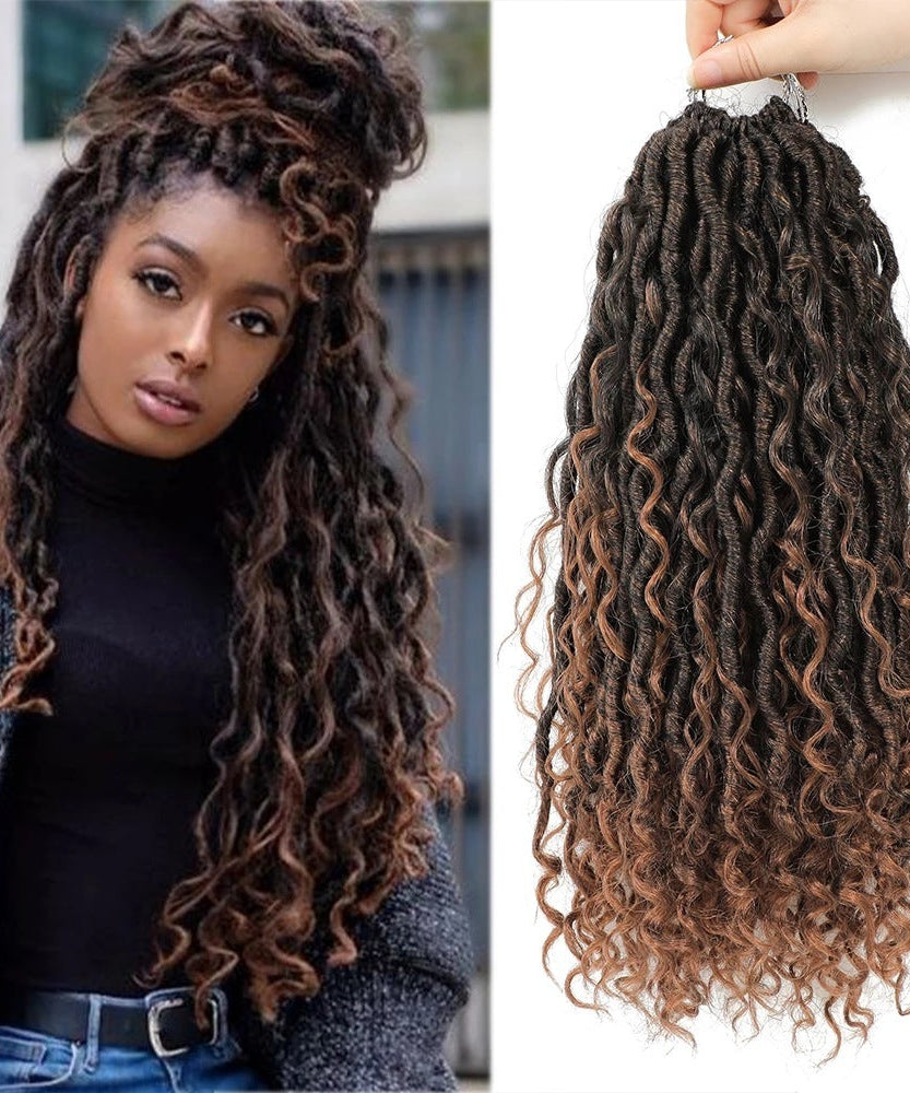 Dirty Braid With Chemical Fiber Crochet Hair