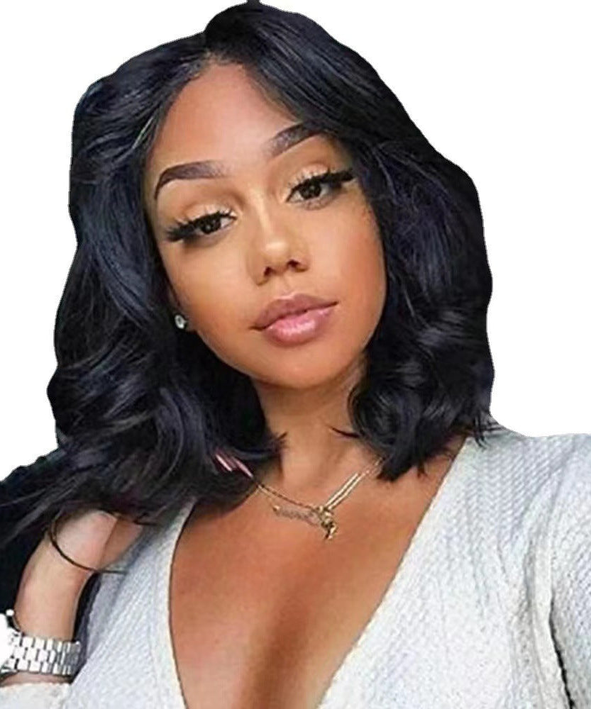 Women's Partial Short Curly Hair Synthetic Wigs Wigs Full-head Wig